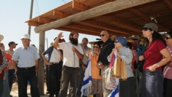 (19.10.2012) שיירת התמיכה במתיישבי דרום הר חברון